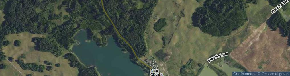 Zdjęcie satelitarne Biała Giżycka ul.